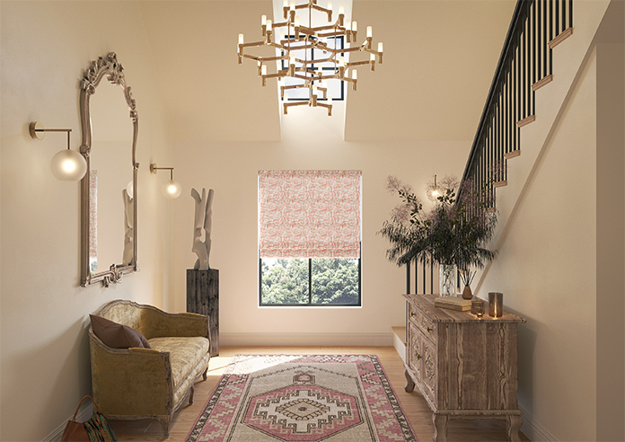 Meander, Orange - Roman Blind - Image 8